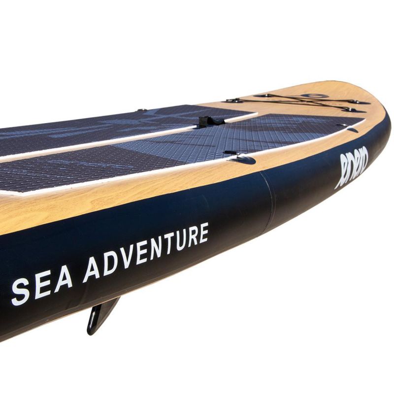 Enero Inflatable board Neptun Wooden 145 kg cm fekete sup
