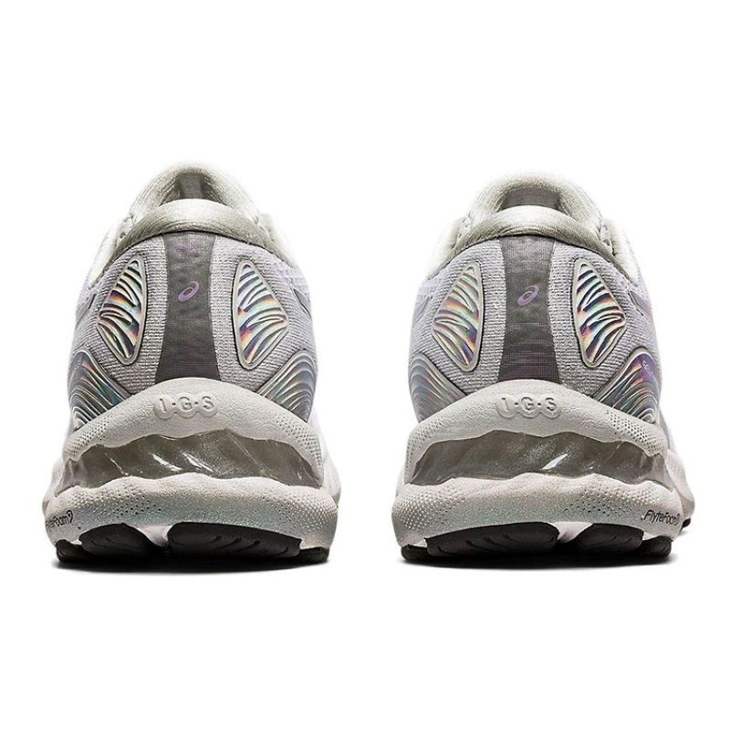 Asics Gel-Nimbus 23 Platinum Glacier Gray/White (1012b132-020) fehér futócipő