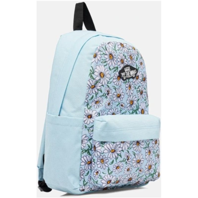 Vans Old Skool Grom Backpack 18L Crystal Blue Floral Kids School Backpack - VN000H56CAU1 uniwersalny hátizsák