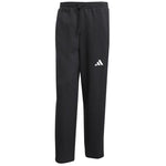 Men's adidas Essentials Three Stripes Fleece Wide Leg Pants Black JM1770 fekete kapucnis pulóver