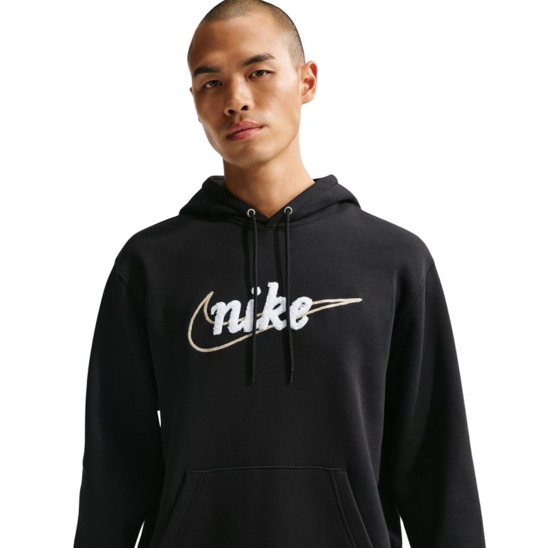 Nike Club BB Hoodie men's hoodie, black, fekete férfi kapucnis pulóver IF0685010