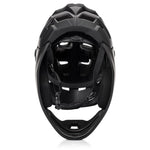 Meteor Hydra S full-face bicycle helmet 51-55 cm black fekete sisak 17894