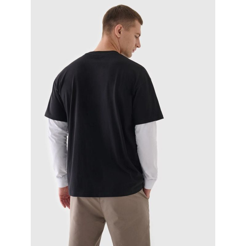 Smooth unisex oversize T-shirt 4F 4FRAW24TTSHU2672-20S póló