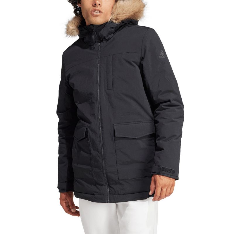 Adidas Parka Hooded Fur M IK0553 jacket Kabát