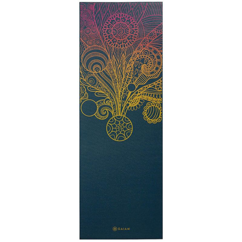 Vivid Zest yoga mat 4 mm színes mats, training equipment