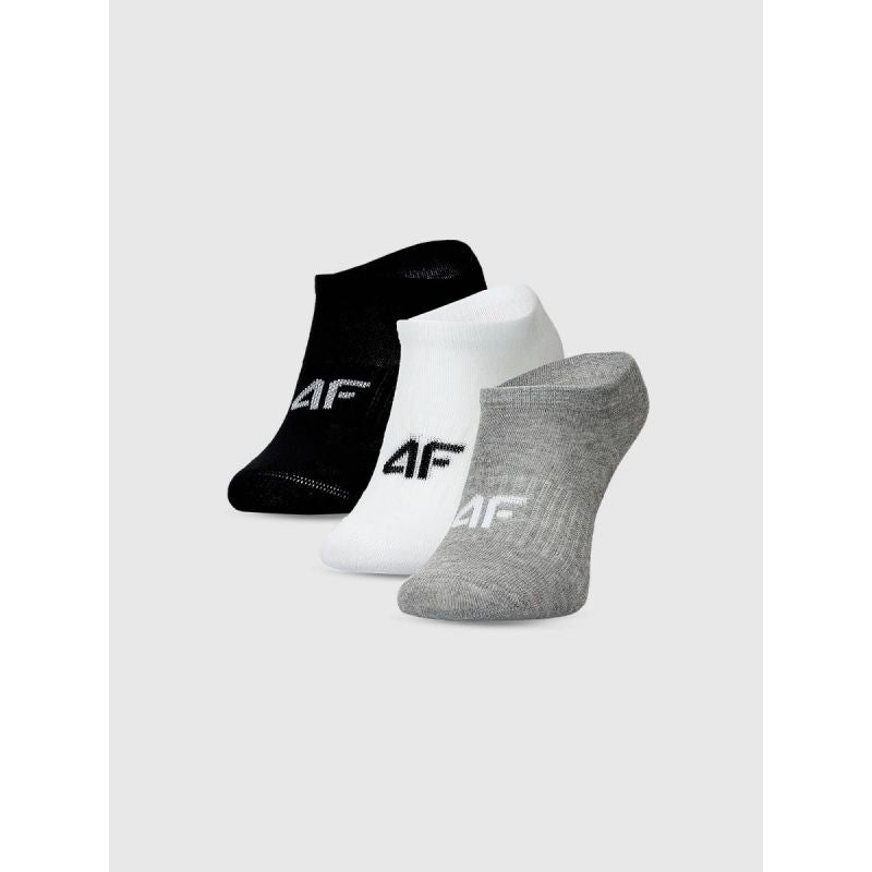 4f Boys' casual ankle socks (SET OF 3) 4FJWMM00USOCM498-94S Ruházat