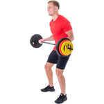 Pure 2 Improve Composite Folding Barbell 20kg 130cm fekete training equipment