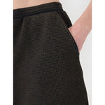 Women's casual waffle knit 4F 4FRSS25TSHOF699-20S short