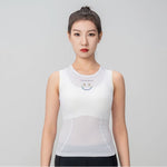 Rockbros Women's Quick-Dry Sleeveless Cycling Jersey M/L - White