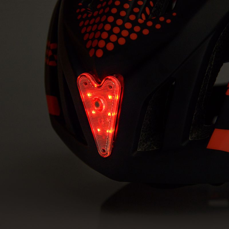 Meteor Lupus S Full-Face Bike Helmet 48-52 cm Black/Red uniw sisak 17893
