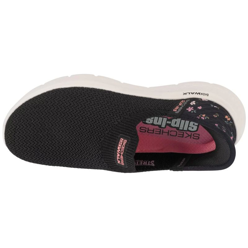 Skechers Slip-Ins: GO WALK Flex - Sunset Rose 124822-BKPK Black 36 Cipő