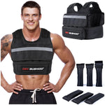 DBX Bushido Weighted Training Vest 12 Inserts (Empty) vests