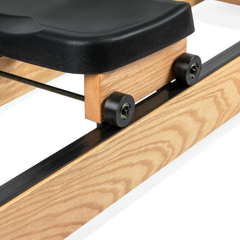Virtufit Elite Wooden Rowing Machine With Water Resistance - Wood/Oak
