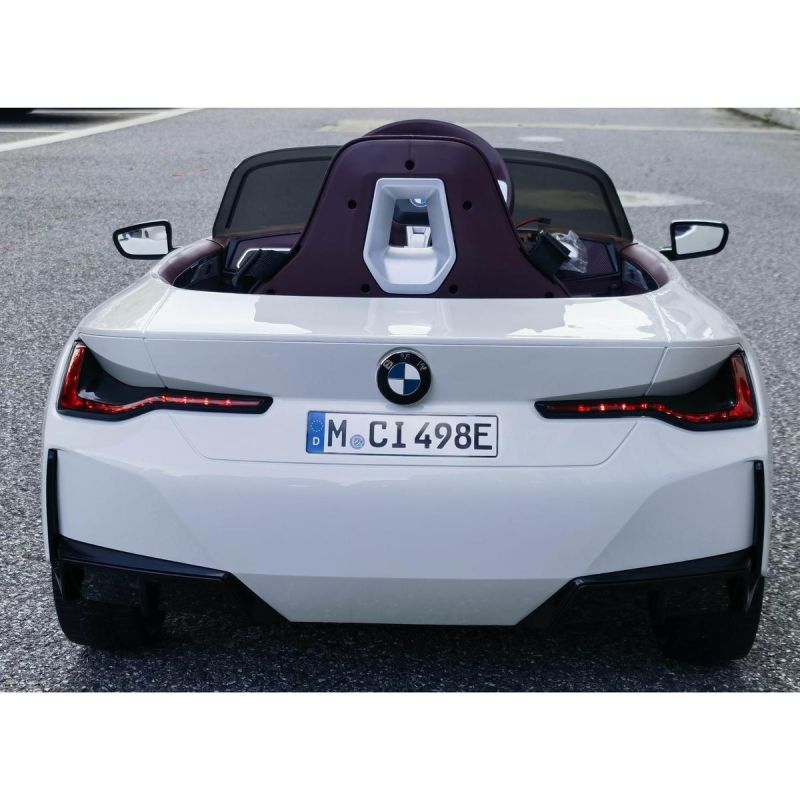 Enero BATTERY-POWERED CAR LICENSE BMW i4 WHITE fehér toys