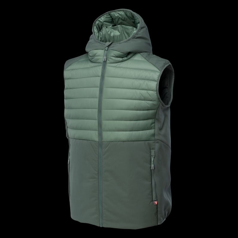 Elbrus Men's Quilted Vest MADO VEST PRIMALOFT fekete vests