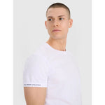 Men's regular plain T-shirt 4F 4FRSS25TTSHM3041-10S 3xl póló