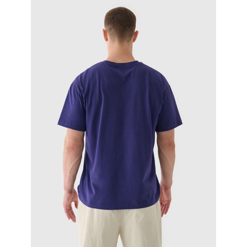 Smooth unisex oversize T-shirt 4F 4FRAW24TTSHU2672-31S póló