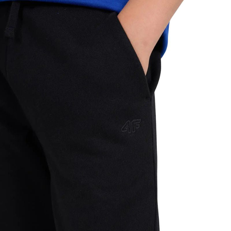 4f Boy's trousers CAS M1510 deep black 4FJWMM00TTROM1510 20S Ruházat
