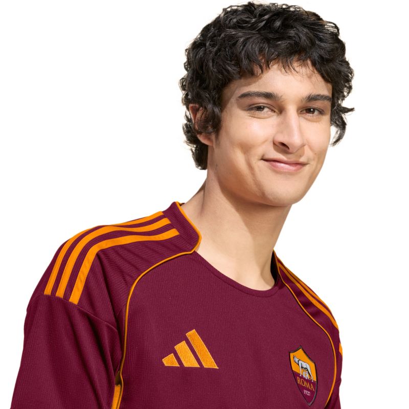 adidas Men's AS Roma 25/26 Home Burgundy Jersey JP4184 General
