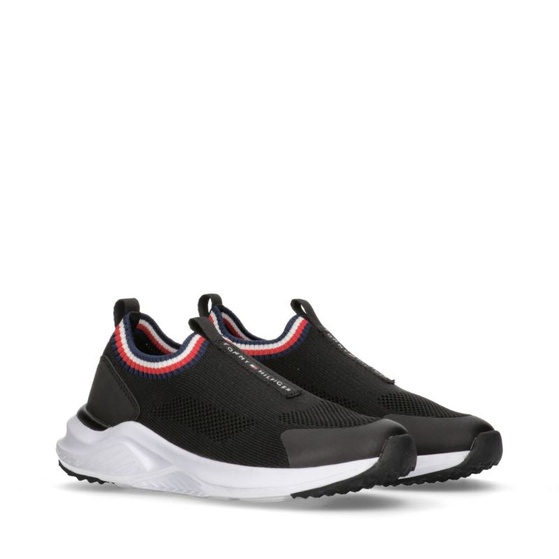 Tommy Hilfiger Low Cut Easy-On Sneaker Black W T3A5-33057-1355999-999 Cipő