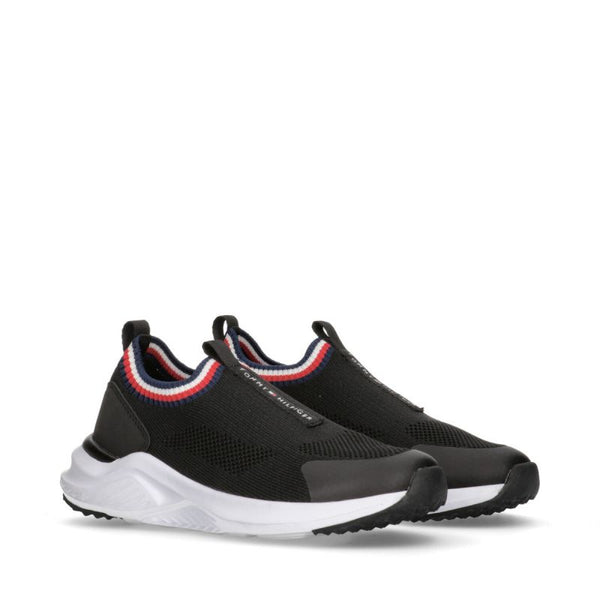 Tommy Hilfiger Low Cut Easy-On Sneaker Black W T3A5-33057-1355999-999 Cipő