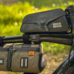 Rockbros AS-134 ROAD TO SKY waterproof bike frame - black 0.6 l táska
