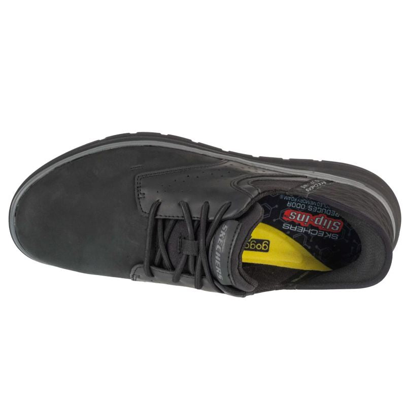 Skechers Slip-Ins: Orell - Yates 205249-BLK Black 41.5 Cipő