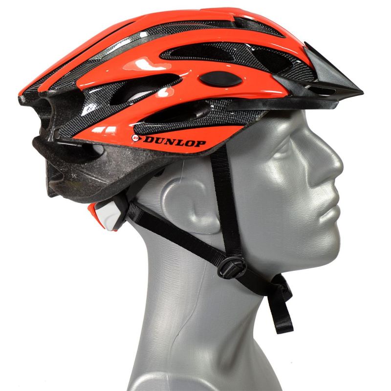Dunlop Mtb Red Adjustable Cycling Helmet S. M (55-58cm) piros sisak GSP-1052113/272985