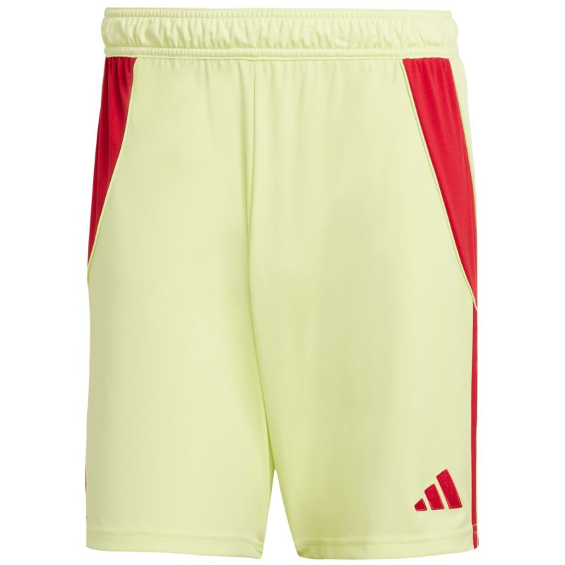 adidas Men's Tiro 24 shorts yellow and red JI6090 Ruházat