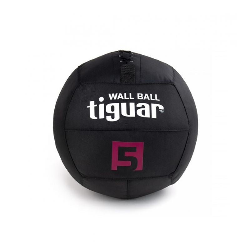 Tiguar wallball medicine ball 5 kg fekete kiegészítő TI-WB005