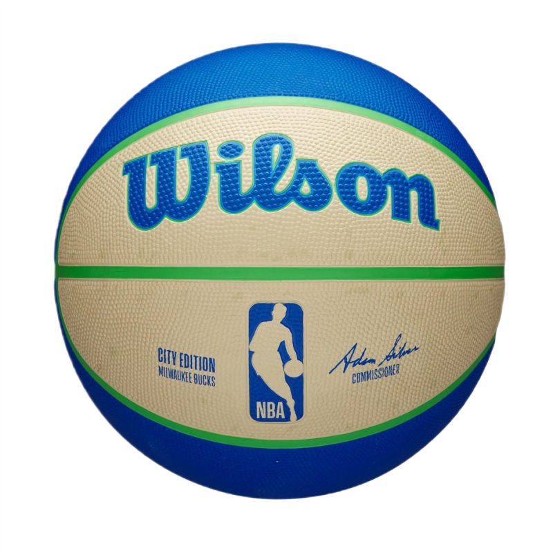 Wilson NBA Milwaukee Bucks Team City Icon Basketball - WZ4024217XB kosárlabda