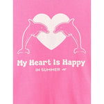 4F Loose T-shirt with a girl's print 158/164 ruházat 4FJRSS26TTSHF3908-54N