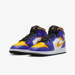 AIR Jordan LA Lakers 1 MID (GS) - cipő