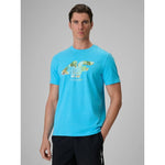 4F Men's regular printed T-shirt póló 4FRSS26TTSHM4305-33S