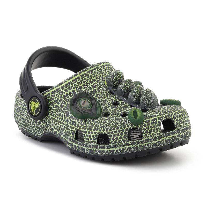 Crocs Classic Iam Scary Dino Clog T Kids Black