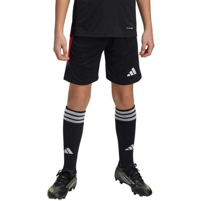 adidas Tiro 26 League kids' black and red KA8814 104cm short