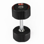 Body Sculpture TPU dumbbell BW 133 14 KG fekete edzőfelszerelés BW13314KG
