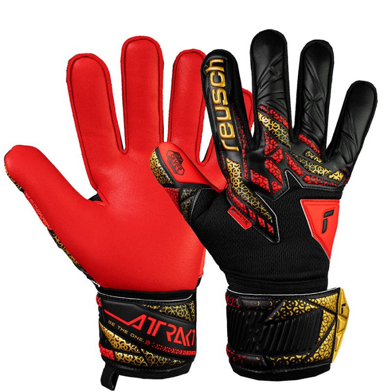 Reusch Attrakt Silver Gloves 55 70 215 7075 General