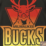 Mitchell & Ness NBA Milwaukee Bucks T-Shirt fekete póló