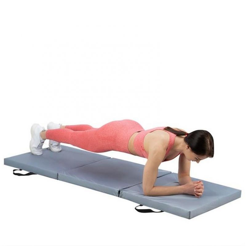 HMS MGS02 foldable gymnastics mattress gray szürke fitness matrac 17-44-282