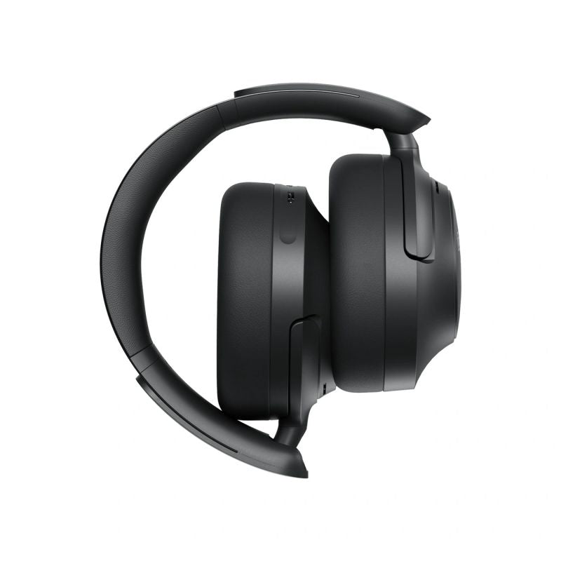 head QCY H3S Wireless On-Ear Headphones with LDAC and ANC Noise Cancellation - Black czarny headsets