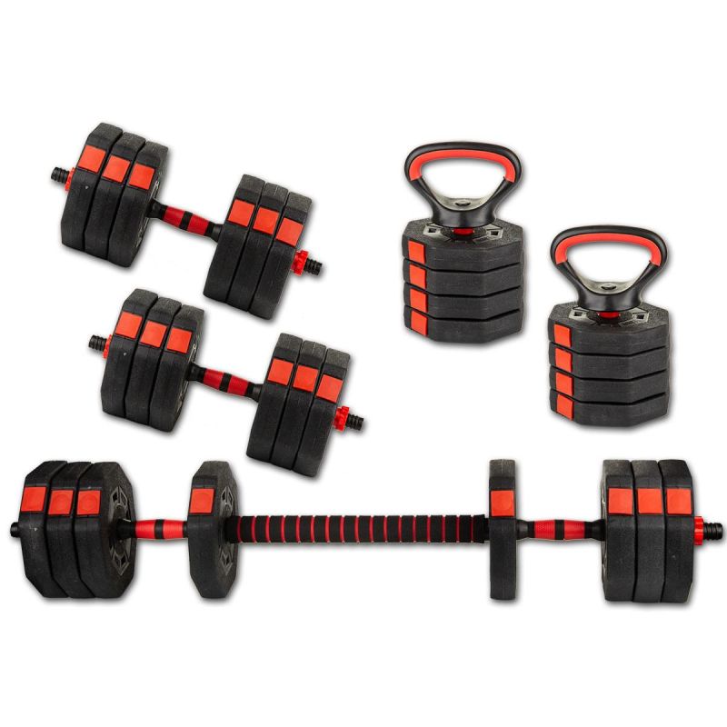 Enero COMPOSITE Dumbbell KETTLEBELL 4IN1 20KG FIT dumbbell, strength training equipment, training equipment