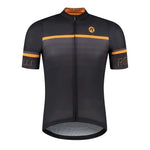 Rogelli HERO II T-shirt Black and Orange narancssárga póló