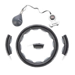 HMS Hhm15 Hula Hop Black With Magnet And Weight + Counter fekete pulóver 17-44-583