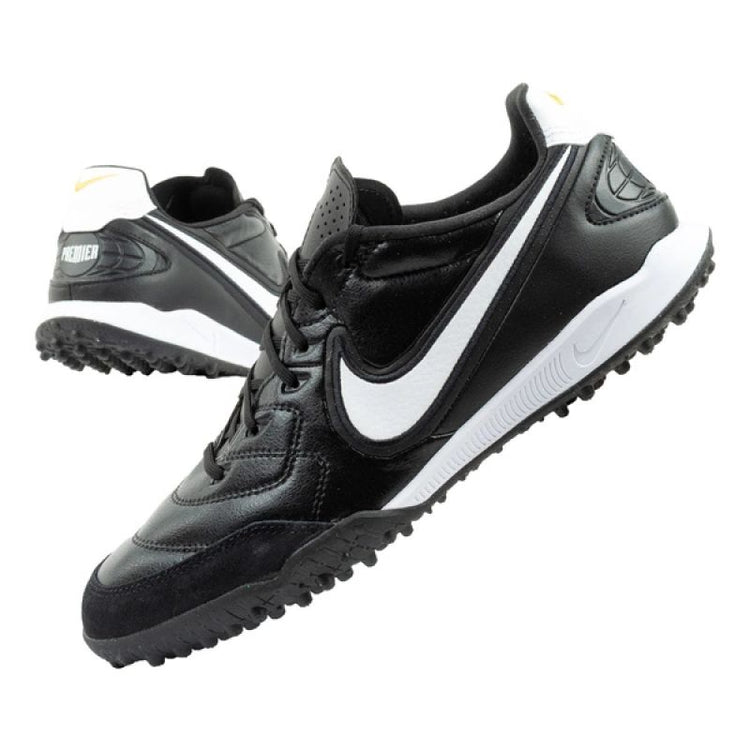 Nike Premier IV TF Men's Turf Football Boots Black 47,5 focicipő