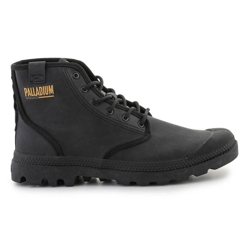 Palladium PAMPA HI COATED U 74375-008-M Black shoes Cipő