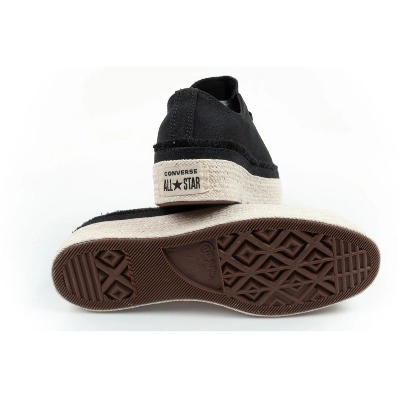 Converse Chuck Taylor women's sports espadrilles fashionable comfortable fekete cipő
