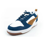 Puma Rebound v6 men's sports sneakers fashionable comfortable white navy barna utcai cipő