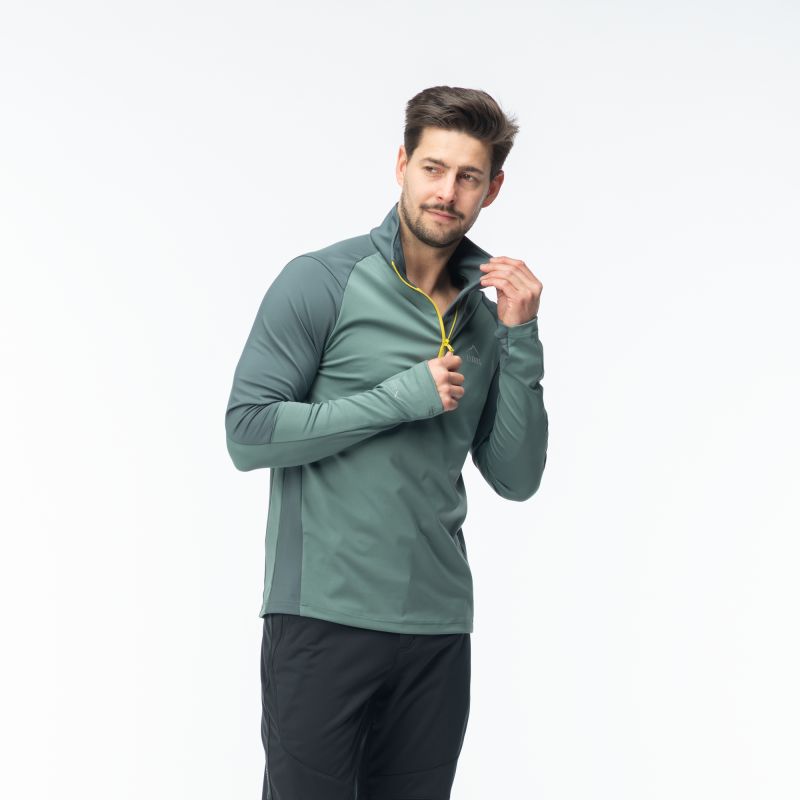 Elbrus Nior sweatshirt kék pulóver