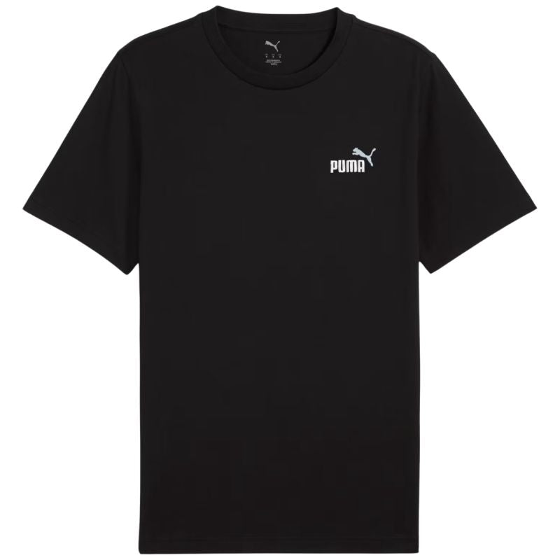 Puma Ess 2 Color Small No. 1 Logo Tee Black 684717 01 Ruházat